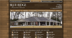 Desktop Screenshot of blueridge-funeral-service.com